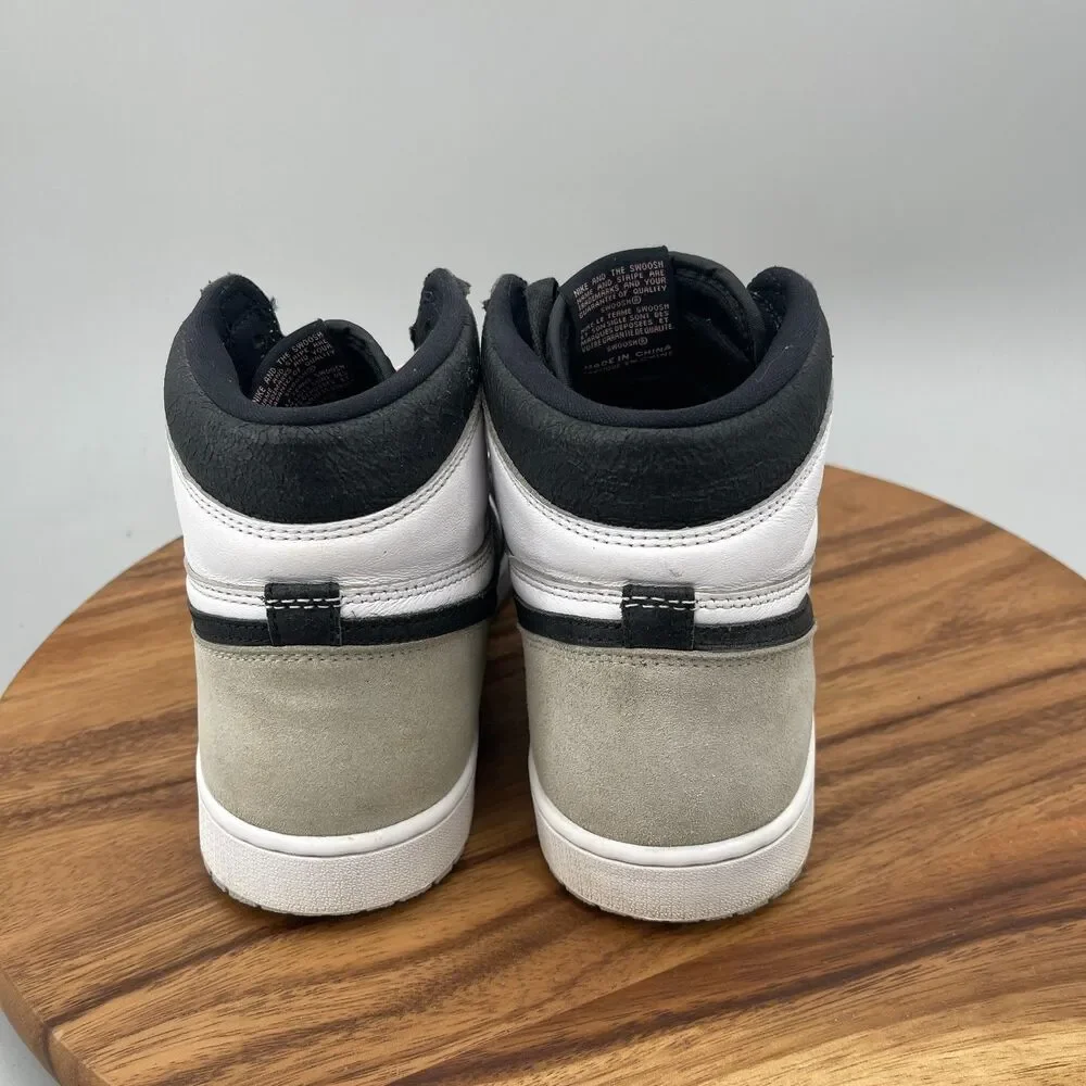 Nike Air Jordan 1 Retro High Shoes Mens Size 12 White Black Retro Sneakers